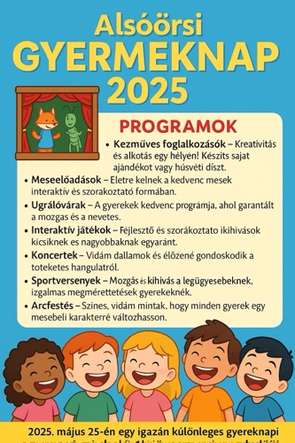 Alsóörsi gyermeknap 2025 Balaton északi part