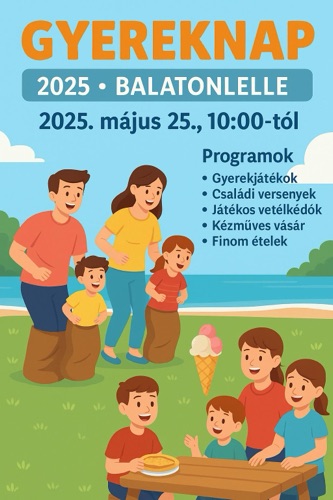 Baltonlelle gyereknap, gyermeknapi rendezvények a Balaton déli partján 2025