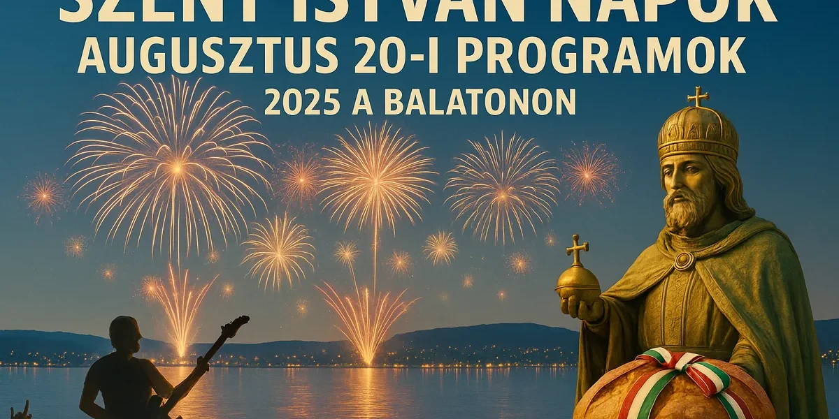 szent istván unnepe balaton 2025 augusztus 20-i programok
